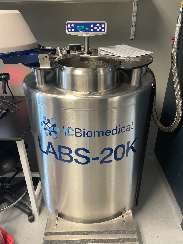 Image of IC Biomedical LABS-20K Cryogenic Storage System